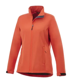 Veste softshell maxson femme orange Elevate