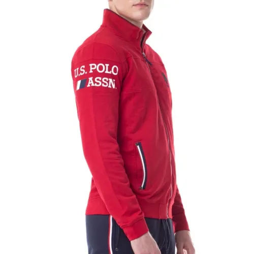 Veste zippé Us Polo Assn Uspa rouge